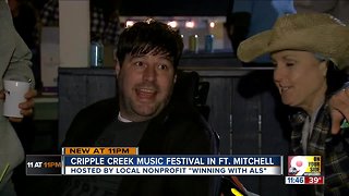 Man with ALS hosts Cripple Creek Music Fest to raise money for ALS families