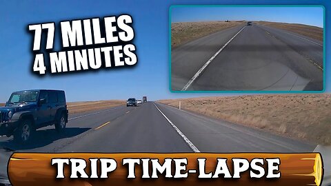 Time-Lapse: EV Road Trip to Electric City, WA [4K Ultra HD]