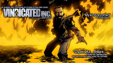 Vindicated Inc Graphic Novel Crowdfunding Campaign Trailer
