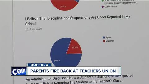 Parents fire back at teachers union over student behavior
