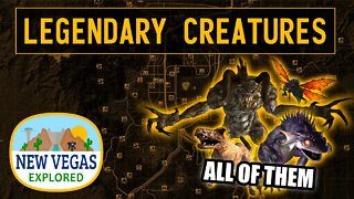 Fallout New Vegas | All Legendary Creatures Explored