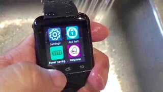 Review and durability test of the UZOU Luxury U8 Bluetooth Smart Watch
