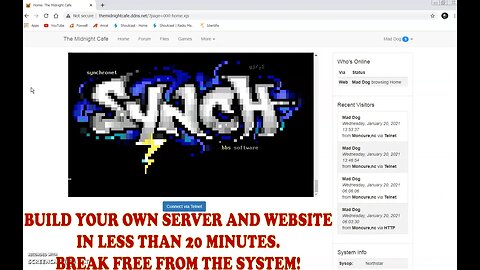Build A Server And Website In 20 Minutes? Say Goodbye To Other People's Rules, And Make Your Own!