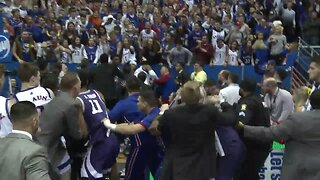 Fight breaks out at Sunflower Showdown