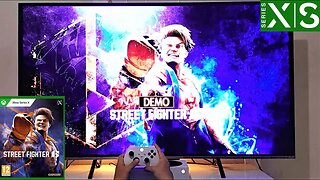 Street Fighter 6 Demo no Xbox Series S Gameplay [TV 4K HDR] 60FPS