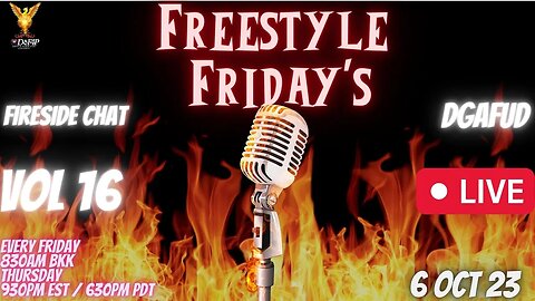 Drip Network Freestyle DGAFUD Friday Live all things #dripnetwork -Vol 16