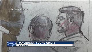 Jakubowksi found guilty