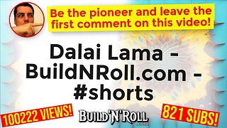 Dalai Lama - BuildNRoll.com - #shorts