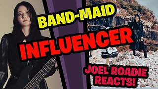 BAND-MAID / influencer (Official Music Video) - Roadie Reaction