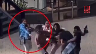 Mother Pops Off A Round During Brawl While Holding A Baby In Dearborn, Michigan