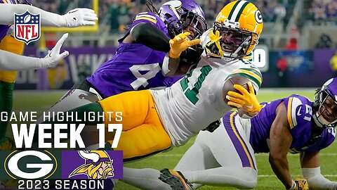 Green Bay Packers VS Minnesota Vikings | 2023 Week 17 | Game Highlights