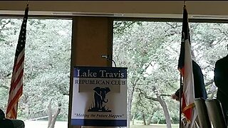 Roger Stone talks to the Lake Travis Republican Club