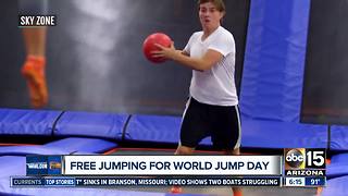 Free jumping for World Jump Day!