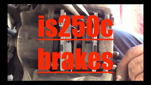 Replacement Rear Brake Pads Rotors Lexus IS250C IS350C√ Fix it Angel