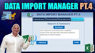 Learn How To Import Excel Data And Set Custom Formats With One Macro [Excel Import Manager Pt. 4]