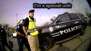 When an Actual Cop meets a Cop Impersonator