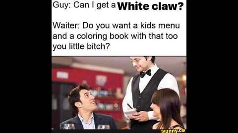 White Claw doesn't wash down Red Pills