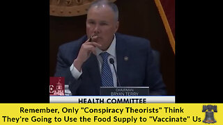 Remember, Only "Conspiracy Theorists" Think They're Going to Use the Food Supply to "Vaccinate" Us