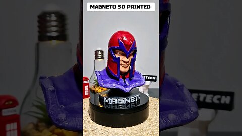 3D Printed Magneto | Xmen #shorts #magneto #xmen #marvel #giveityourbestshort #3dprinting