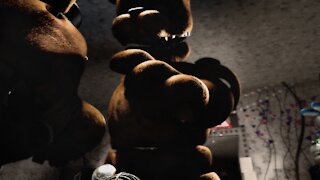 five nights at freddy's: behind the mask speedposter