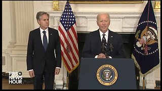 Biden delivers remarks after condemning ‘appalling’ Hamas incursion in Israel