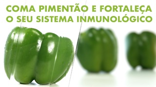 Consome pimentas e reforça seu sistema imunológico.