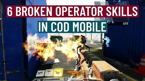 6 Most Broken Operator Skills in Cod Mobile
