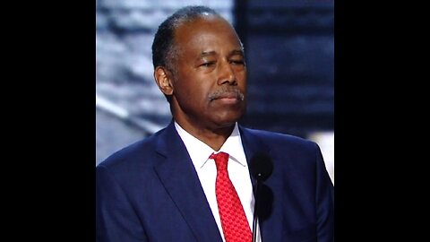 Dr. Ben Carson speaking at the 2024 RNC supporting Donald Trump for President