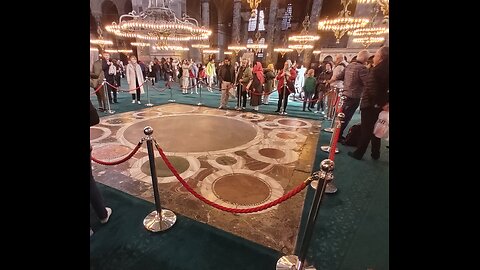En la 🕌 Mezquita Hagia Sophia en Estambul, Turquía 🇹🇷 Año 2023
