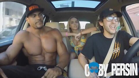 Body Builder Shocked By Rapping Uber Driver!