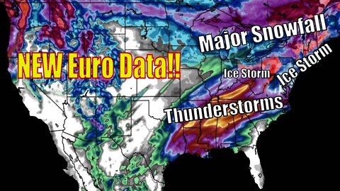 Ice Storm & Major Snowfall Update! - The WeatherMan Plus Weather Channel