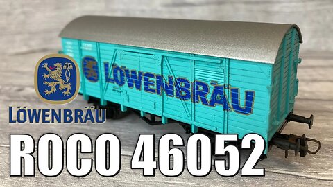 Roco 46052 - Löwenbräu Brewery Beer Wagon - Unboxing & Review HO Scale