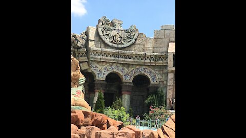 Complete Poseidon's Fury attraction 4K low light POV at Universal's Islands of Adventure