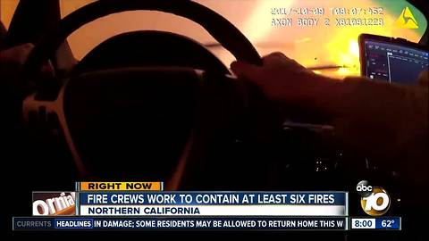 Bodycam video captures deputy rescuing people from Sonoma fire