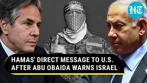 After Abu Obaida's Warning, Hamas' Direct Message To USA As Biden Sends Top Diplomat To Israel Again