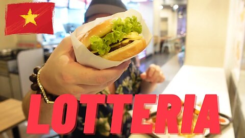 Lotteria Fried Chicken and Burgers....Is it good ? Saigon Vietnam 2023 🇻🇳