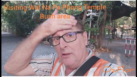 Visiting Wat Na Pa Phong Temple Bush area