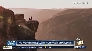 Photographer finds couple from Yosemite engagement