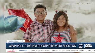 Arvin police investigating drive-by shooting that killed 10-year-old