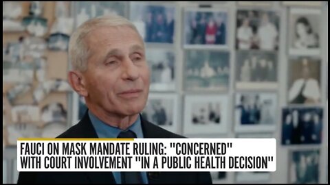 Fauci: CDC Should Be Above Federal Courts