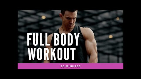 DingDon! Health and Fitness | 20 MIN FULL BODY WORKOUT | At Home