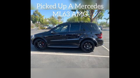 Picked Up A Mercedes ML63 AMG