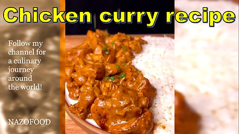 Chicken Curry Recipe: Spice Up Your Dinner Routine-4K | رسپی مرغ کاری