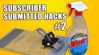 Subscriber Submitted Woodworking Hacks Episode 2 - Workshop Tips and Tricks