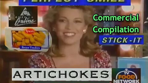 1996 TV Commercial Compilation Food Network "Don't Die Eating That Artichoke Edition" [Vol. 11]