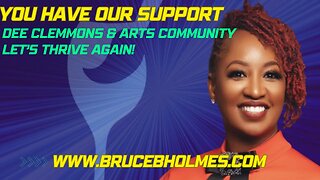 Dee Clemmons speaks on the arts and community support