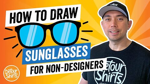 How To Draw Sunglasses Step by Step Easy Tutorial in Affinity Designer for Non-Designers.