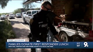Giving back to first responders