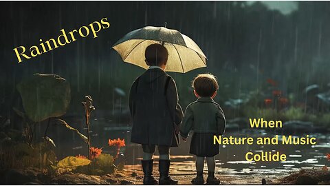 Raindrops- Relaxing, Peaceful Music To Calm And Relieve Stress.