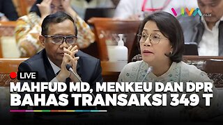 LIVE : Raker Menko Polhukam, Menkeu dan PPATK dengan Komisi III DPR RI